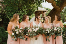 Load image into Gallery viewer, Blush and Sage Lily on the Thames - DIY Wedding Flowers Elegant and effortlessly feminine - let us fulfill your vision! As you plan your upcoming nuptials, it&#39;s essential to consider every detail and expense. Luckily, Lily on the Thames has the perfect so
