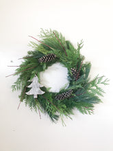 Load image into Gallery viewer, Wreath DIY Kit (PLUS VIDEO TUTORIAL) Lily on the Thames - DIY Wedding Flowers It&#39;s the most WONDERFUL TIME OF THE YEAR! Create your own Holiday Wreath using freshly cut Canadian greens with our Wreath DIY kits and exclusive instructional video tutorial. I
